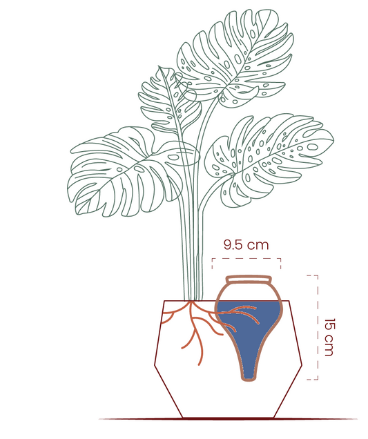 Medium oya - perfect for pots & planters